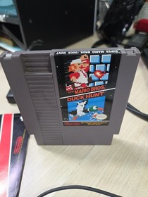 Super Mario Brothers Duck Hunt Game NES w Sleeve Manual Booklet tested 1988