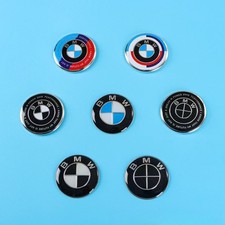 4pcs Stickers BMW Car Emblem 56MM 60MM 65MM Wheel Center Hub Caps Most Model