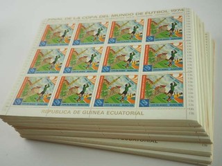 1974 Äquatorial Guinea; 240 Serien Fußball WM (IV) /MNH 337/45 A ME 840