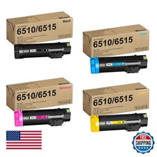 Xerox Phaser 6510 WorkCentre 6515 Toner Cartridges 4 Pack