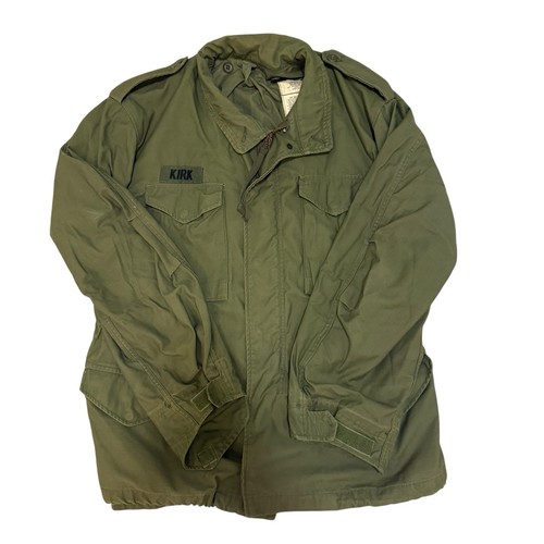 Vintage 1975 M65 Field Jacket - Authentic Vietnam War Era - DSA100-75-C-1200 - Picture 2 of 10