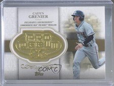 2019 Topps Pro Debut Distinguished Debuts Medallions 30/99 Cadyn Grenier te8