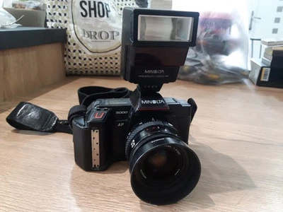 Appareil photo reflex argentique Minolta Dynax 5000i noir + AF Zoom 28-80mm f/3,5-5,6 macro D - Reconditionné - Appareil photo argentique - Achat & prix