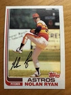 1982 Topps Nolan Ryan #90 Pitcher Vintage Baseball Card Houston Astros MLB