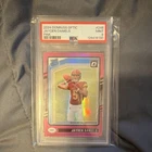 2024 Panini Donruss Optic Rated Rookie Jayden Daniels #248 Pink Prizm PSA 9