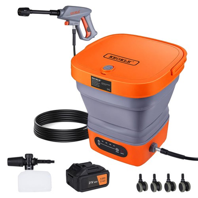 #ad Portable Pressure Washer Cordless with Tank 4.5GalElectric Pressure Washer 4... $184.70