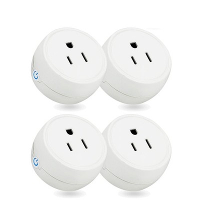 Martin Jerry Mini Smart Plug Tasmota Pre-Flashed 4-Pack No Hub WiFi Smart Home