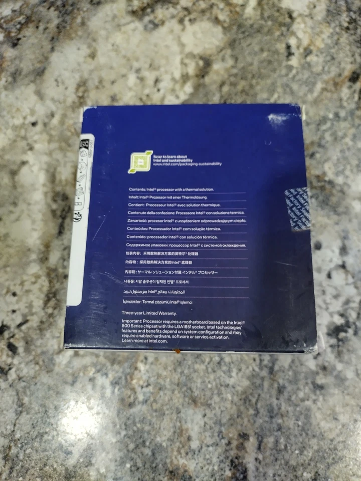 New Intel Core Ultra 9 285 2.50GHz 24 Core BX80768285  LGA 1851 Please Read - Image 3 of 4