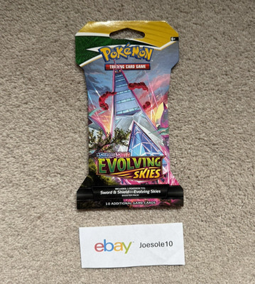 Pokemon SWSH Evolving Skies Sleeved Booster Pack X 1 Duraludon ( Sealed & Mint )