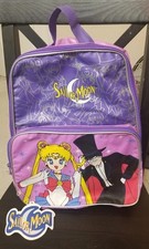 Sailor Moon Vintage Vinyl Kids Backpack 1996 Unused Official With Tag Rare 