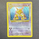 Wizards of the Coast Pokemon TCG Alakazam 1/102 Base Set Holo Rare Unlimited