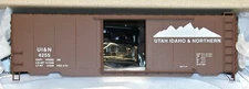 2025-Release Accurail Custom Freelance Utah Idaho & Northern Box Car Kit 1 of 50