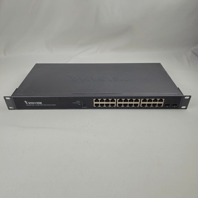 Vivotek AW-GEV-264B-370 24xGE PoE + 2xGE SFP Web Smart Switch