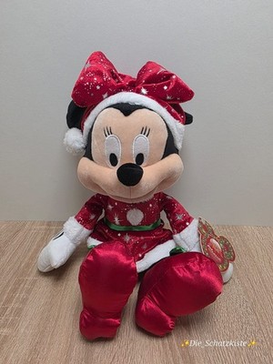 Disneyland Minnie Mouse Plüsch Minnie Maus Plüschtier  Weihnachten   35cm