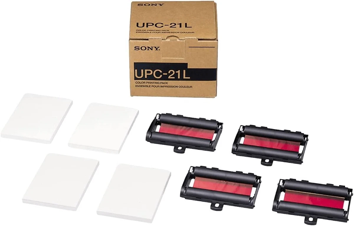 Papel de inyección de tinta blanco Sony UPC-21L 144x100 mm - Papeles de inyec...