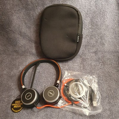 Jabra Evolve 40 Black Headsets and GN ENC010 With Case Brand New Condition 