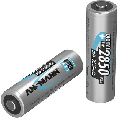 Pile rechargeable LR6 (AA) NiMH Ansmann Digital HR06 2650 mAh 1.2 V 2 pc(s) - Photo 1/4