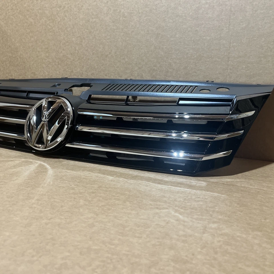Новый для 2012-2015 Volkswagen PASSAT передний бампер верхняя решетка в сборе и эмблема - Изображение 3 из 4