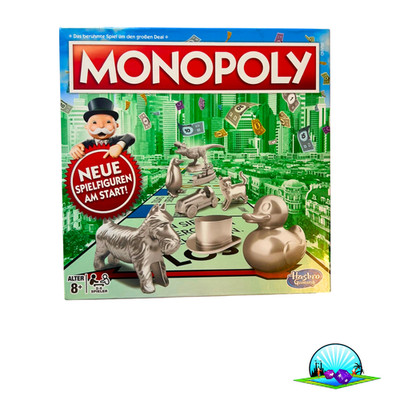 Monopoly 0417C1009100 Klassiker Hasbro Familienspiel - NEU & OVP