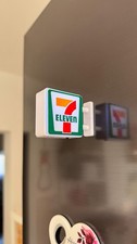 7 Eleven Kühlschrank Magnet mit Licht LED selten Deko Geschenk Thailand