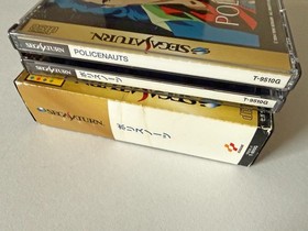 Sega Saturn Policenauts w/Spine Reg-Card SS Konami Adventure Game Japan JP