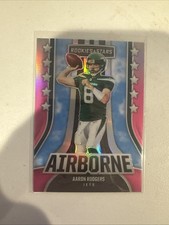 2023 Panini Rookies & Stars - Airborne Aaron Rodgers #AI-25 Pink Prizm /75 #4382