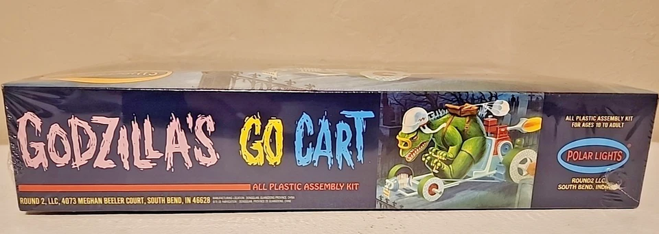 Polar Lights Godzilla's Go Cart Kit #POL987/12 Factory Sealed - Image 2 of 4