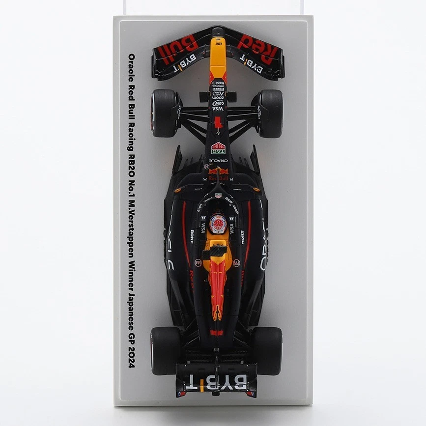 Spark 1/43 Red Bull RB20 Japanese 2024 Max Verstappen Suzuka Limited Edition - Image 4 of 4