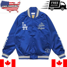 Men's Born Raised Post Season Los Angeles Dodgers Jacket Free Shipping