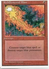 MTG: Fourth Edition: Red Elemental Blast: Lightly Played Condition