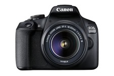 Canon CAMERA EOS 2000D 18-55 III, 2728C002,Black
