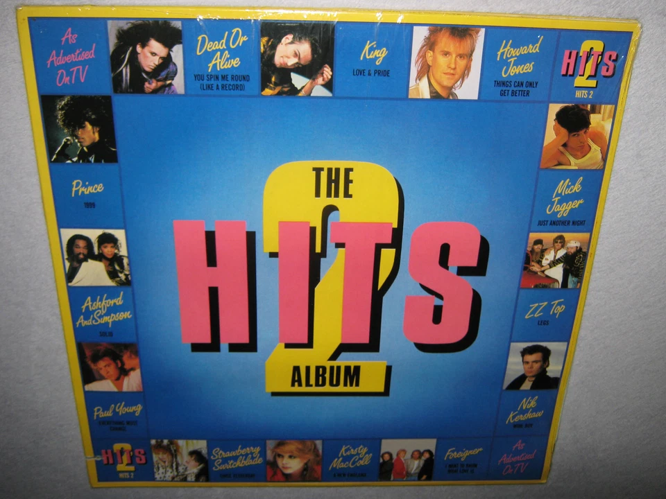 28 HITS 2 The Album SEALED 2 LP Prince 1999 ZZ Top Legs Foreigner Chicago Best - Image 2 of 4