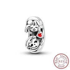 MULA Original 925 Sterling Silver DIY Charm Loved Boy Girl For Women Bracelet