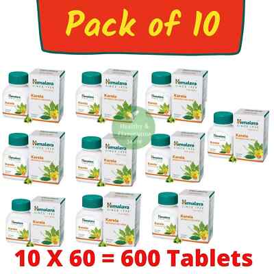 Himalaya Bio bitterer Kürbis Karela für metabolische Wellness 10 BOX KOSTENLO...