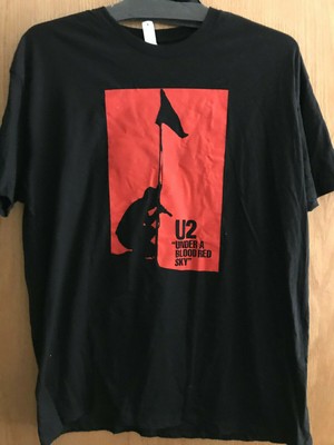 u2 under a blood red sky t shirt