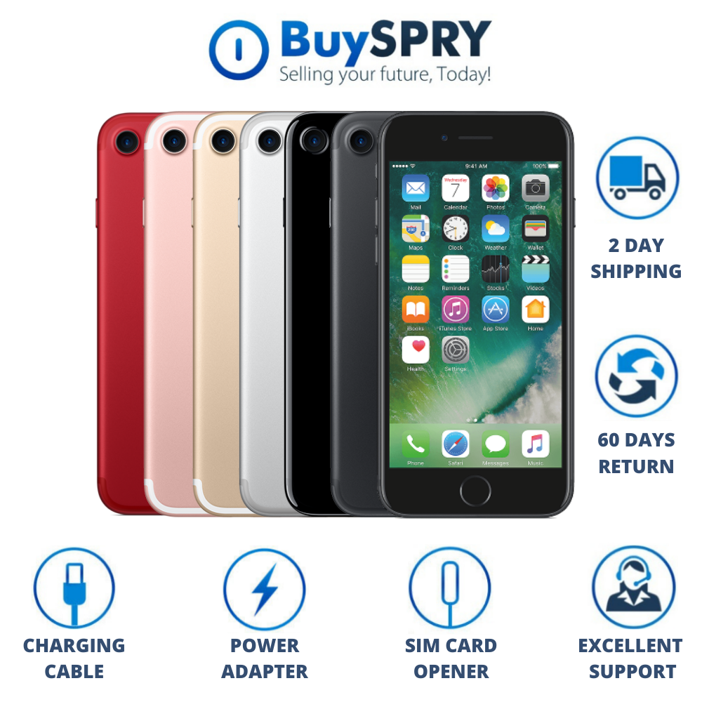 Apple Iphone 7 Product Red 256gb Unlocked A1660 Cdma Gsm For Sale Online Ebay