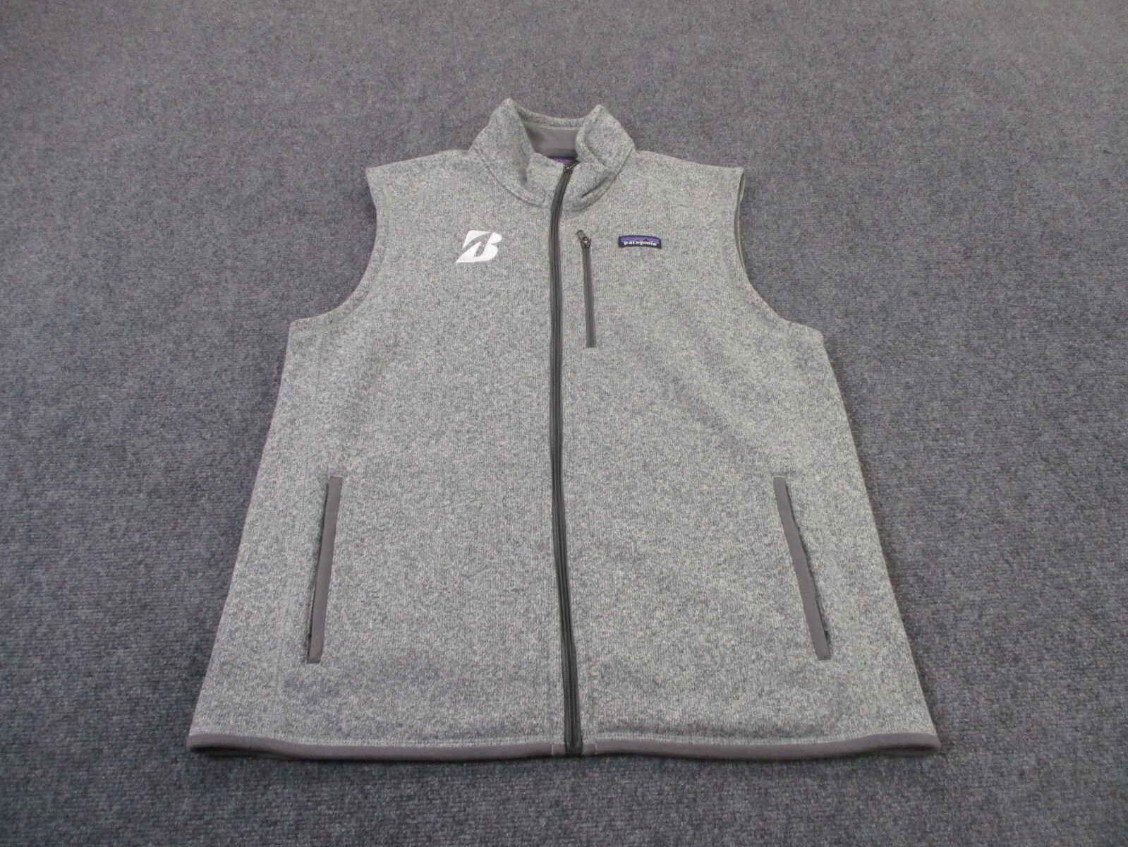 Patagonia Better Sweater Fleece Vest for Men XL Gray Camping Hiking Jumper