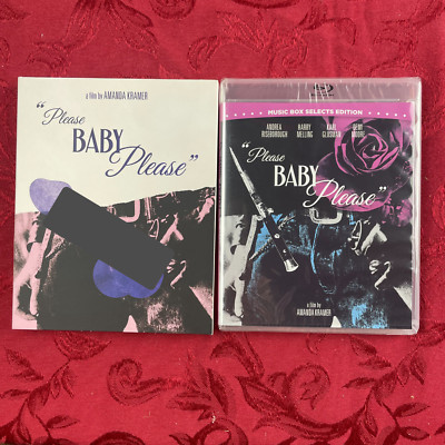 PLEASE BABY PLEASE (2022) Vinegar Syndrome, Music Box Films, LE Slipcover, OOP
