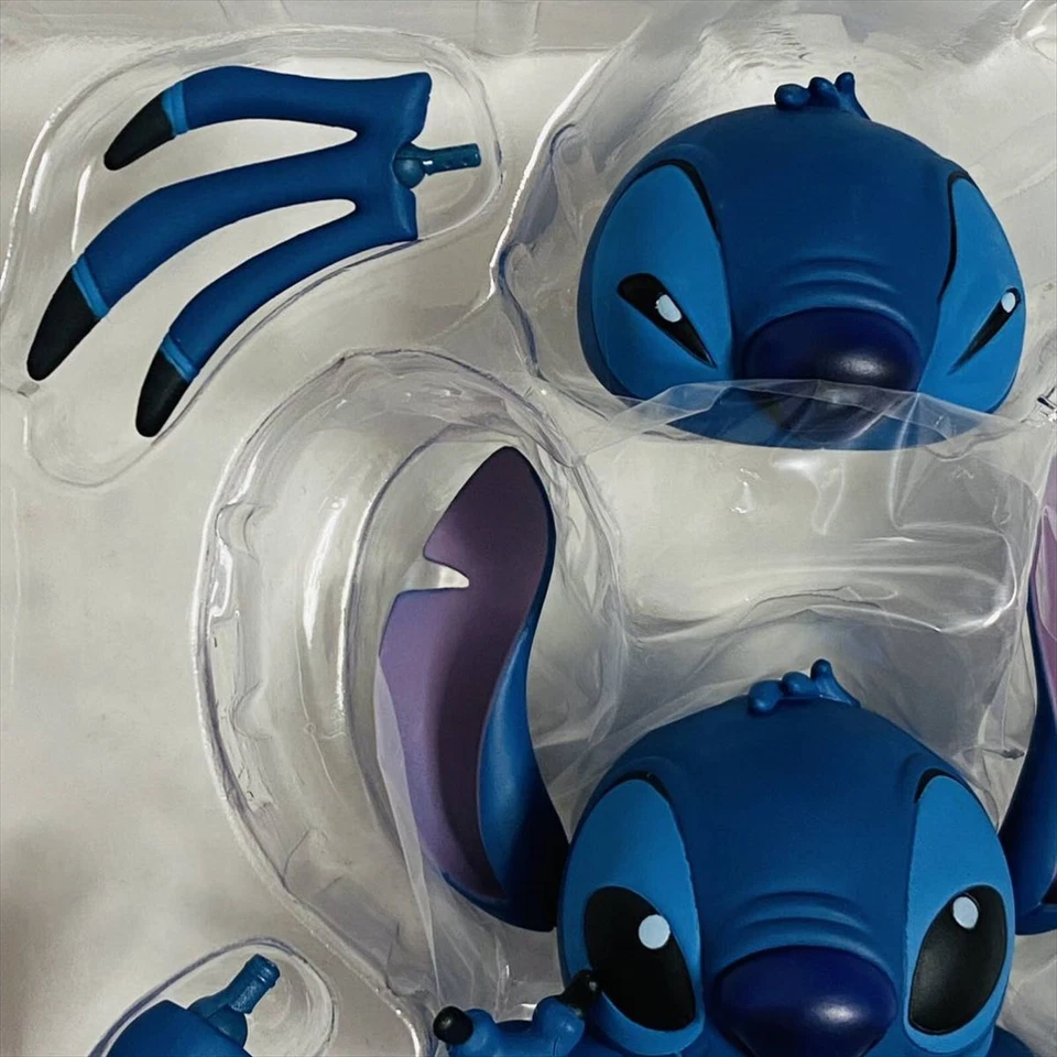 Disney Movie Revo Series No.003 Lilo & Stitch Figure Kaiyodo Revoltech Stitch - Image 4 of 4