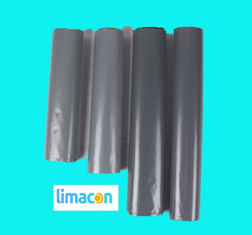 318 x 356mm 12.5" x 14" GREY MAILING BAG STRONG POLYTHENE POSTAL BAG PEAL & SEAL - Picture 3 of 8