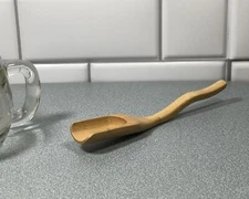 Bamboo Loose Tea Scoop / Spoon 6.75” Long