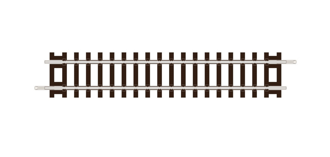 Peco ST-1271 TT Gauge Code 55 Setrack Standard Straight Pack Of 4