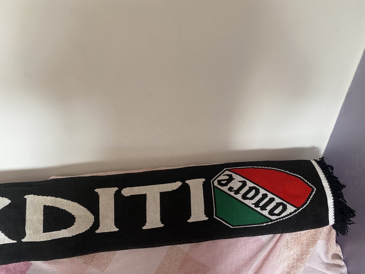 Écharpe Ultras Juventus – Scudetto N°31, Noire, Made In Italy, Neuve