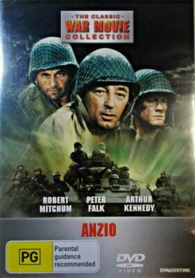 ANZIO - ROBERT MITCHUM - NEW & SEALED DVD FREE LOCAL POST