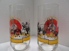 VTG WARNER BROS. 1990 HAPPY BIRTHDAY BUGS BUNNY 50TH ANNIVERSARY GLASS SET OF 2 — photo 2