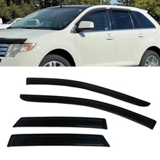 Set of Window Visors Vent Sun Rain Guards Fit Ford Edge 2007 2008 2009 2010-2014