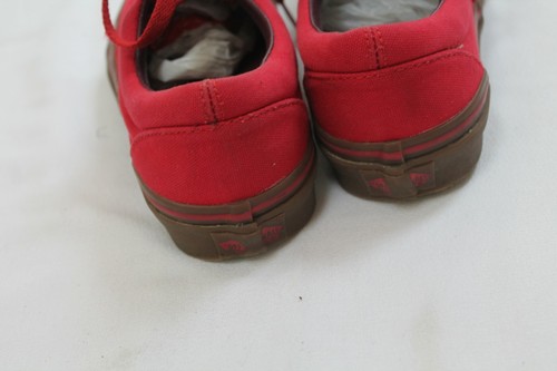 Vans Authentic Size 6 womens Canvas Red Shoes sneakers Kicks - Picture 3 of 7