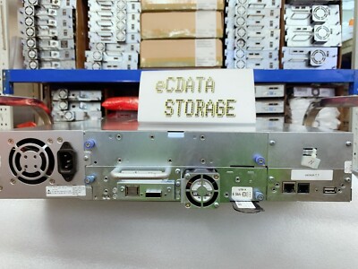 HP MSL2024 LTO5 ULTRIUM 3000 SAS TAPE LIBRARY BL537A WITH 1 LTO5 SAS HH ...