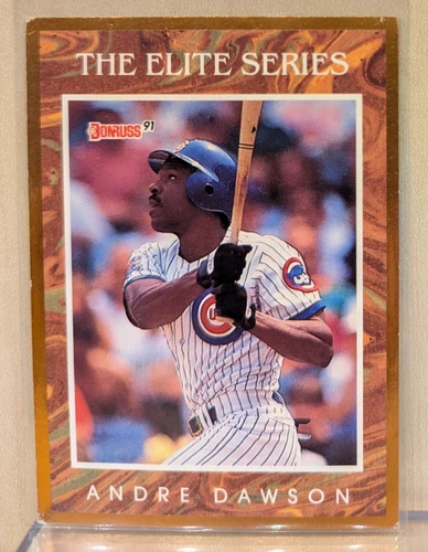 1991 Donruss THE ELITE SERIES #4 Andre Dawson Cubs HOF RARE ICONIC INSERT /10000