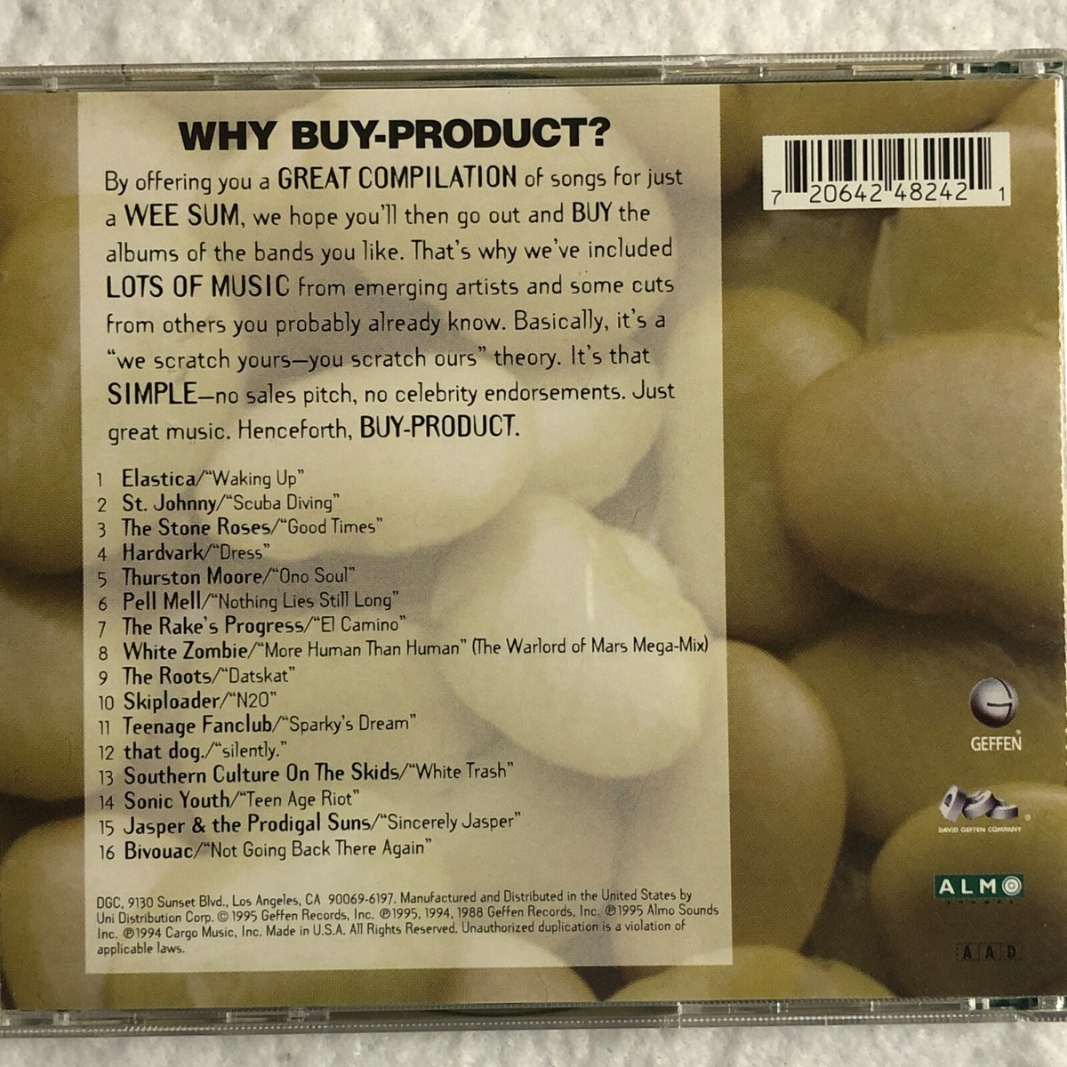 Buy Product CD Various Artists 90s 16 Song Compilation Album One